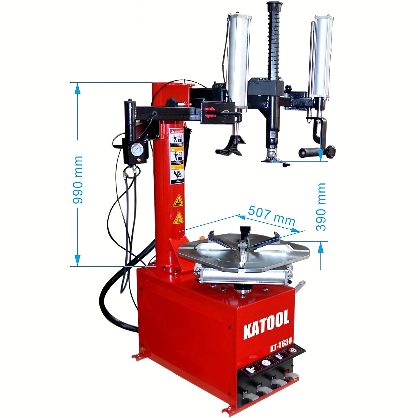 Tire Changer Bead Blaster Wheel Balancer Machine Combo KT-T830+KT-B700 Tire Changer Machine Tire Machine Wheel Changers Tire Repair Machine Tire Tools
