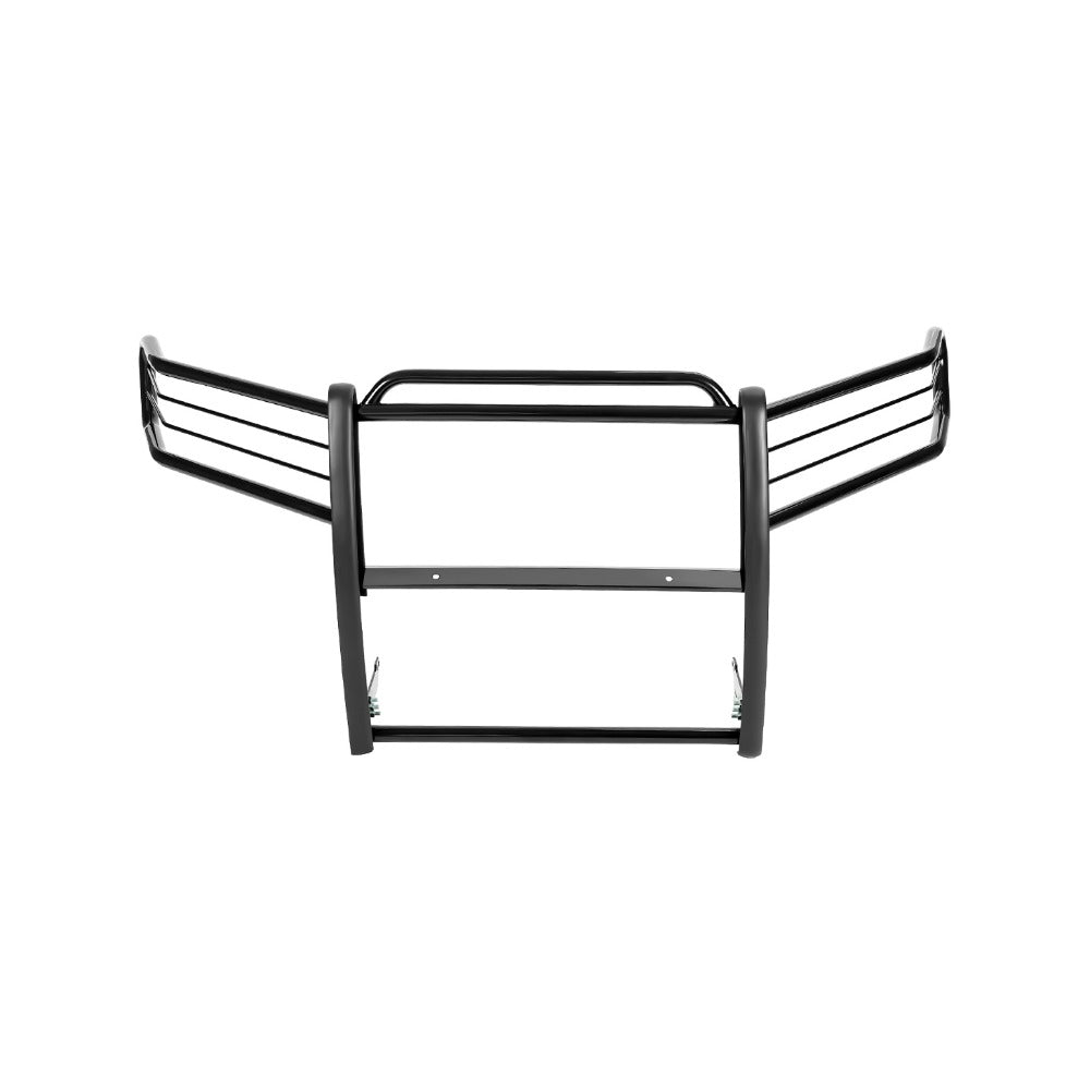 Brush Guard Compatible with 2015-2023 for Chevrolet Colorado Front Bumper Brush Grille Protector Steel Powder Coated Black