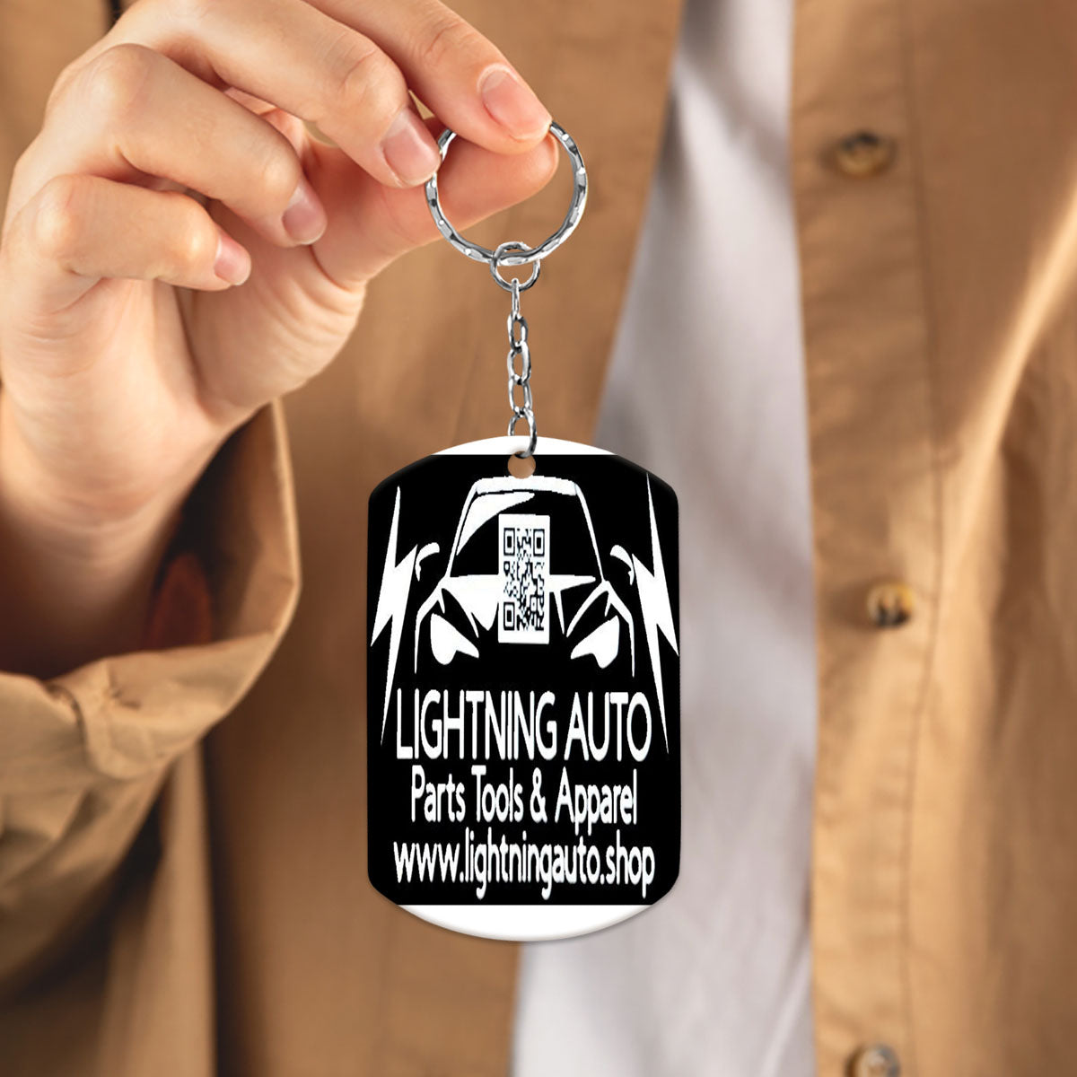 Aluminium Keychain
