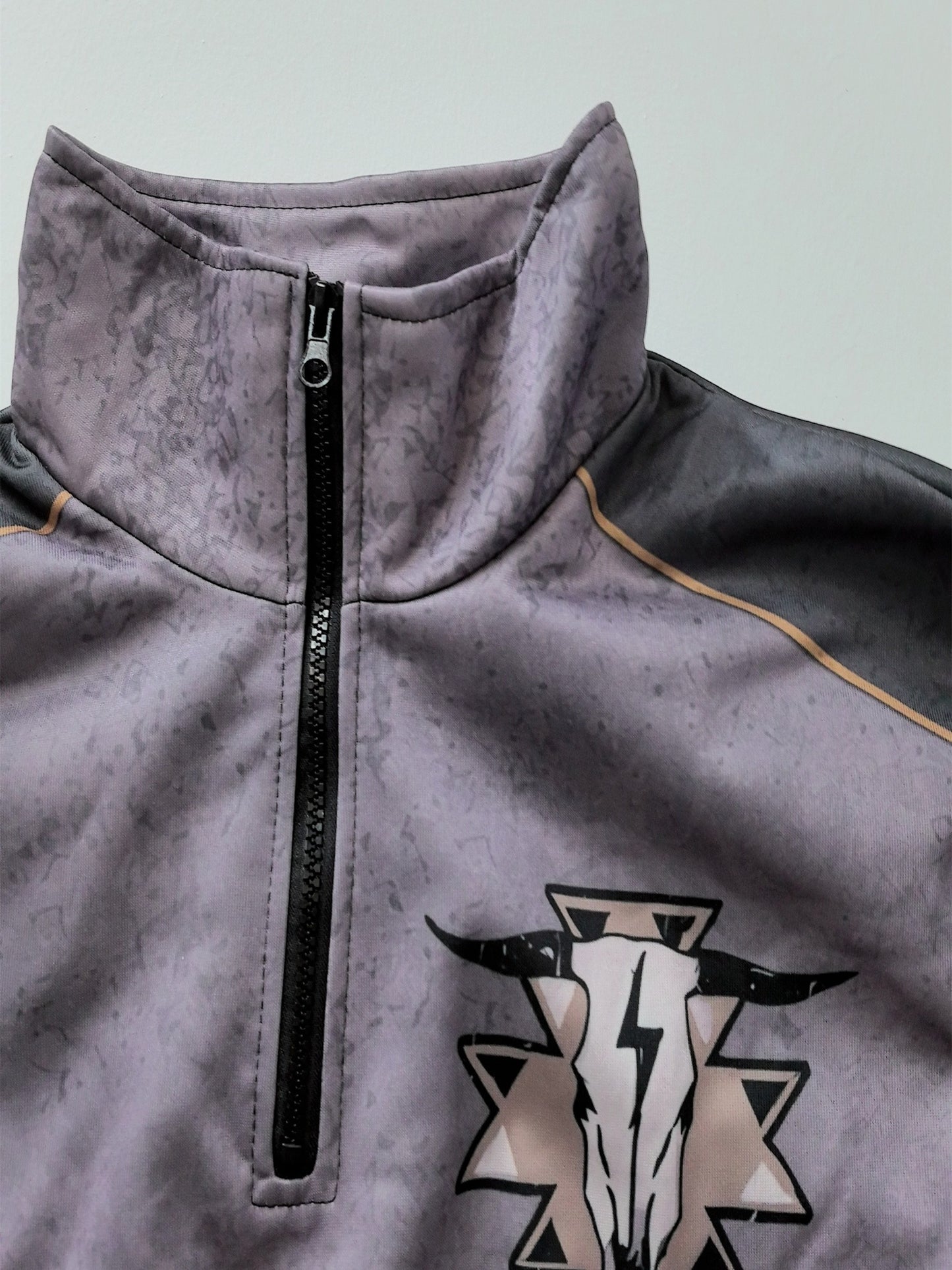 Azte Men's Retro Hoodie Sweatshirt - Autumn and Winter New Design, 3D Printed, High-Neck, 1/4 Zipper, Long-Sleeved, Polo Shirt Style, Open Chest, Stand Collar, Casual Wear for Men