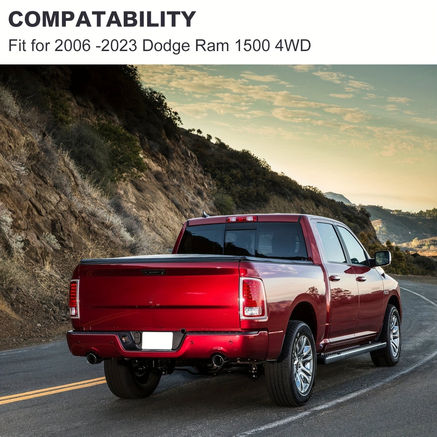 Car Leveling Kit 2inch And 2. 5inch Front Leveling Lift Kit for Dodge Ram 1500 2006 -2023 4WD 6061-T6 AluminumBillet Forged