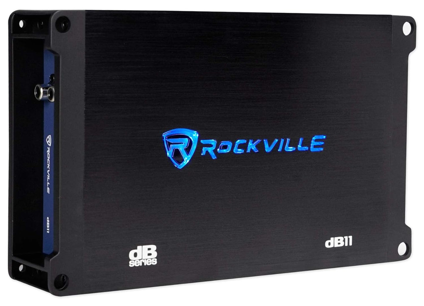 Db11 1400W Mono 2-Ohm Car Amplifier, High-Speed MOSFET, Adjustable 12Db Crossover, LED, Remote Sub Control, Perfect for Car Audio and Subs