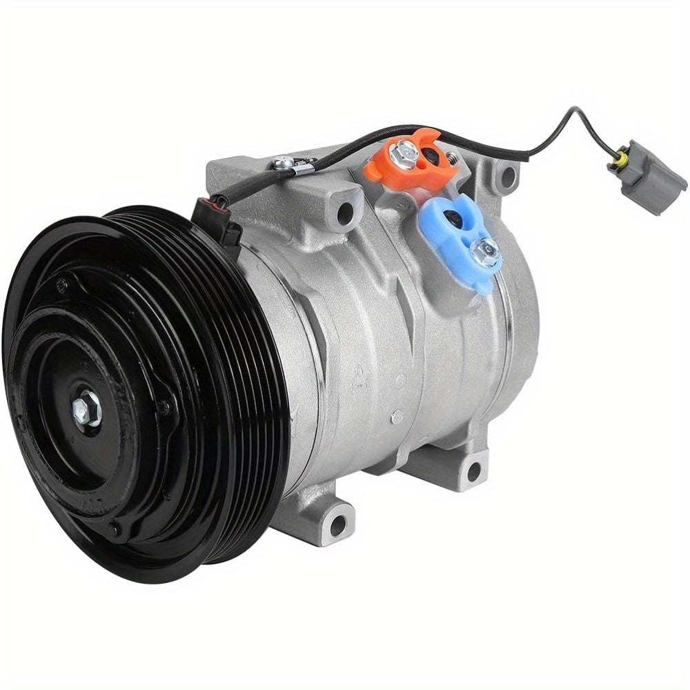 POCREATION Durable AC Compressor, Air Conditioning Compressor for Accord 3.0L 2003-2007 Vehicle Replacement Accessories Easy to Install CO10736C 6512102