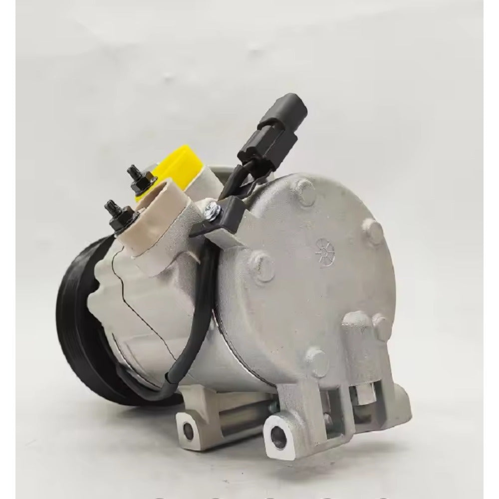 Automotive AC Compressor for Ford Ranger - 12V Metal Material with Clutch, Fits American Series Models, OEM AB3919D629BC Replacement