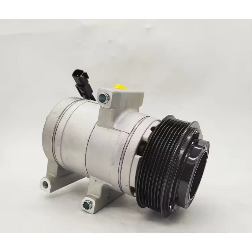 Automotive AC Compressor for Ford Ranger - 12V Metal Material with Clutch, Fits American Series Models, OEM AB3919D629BC Replacement