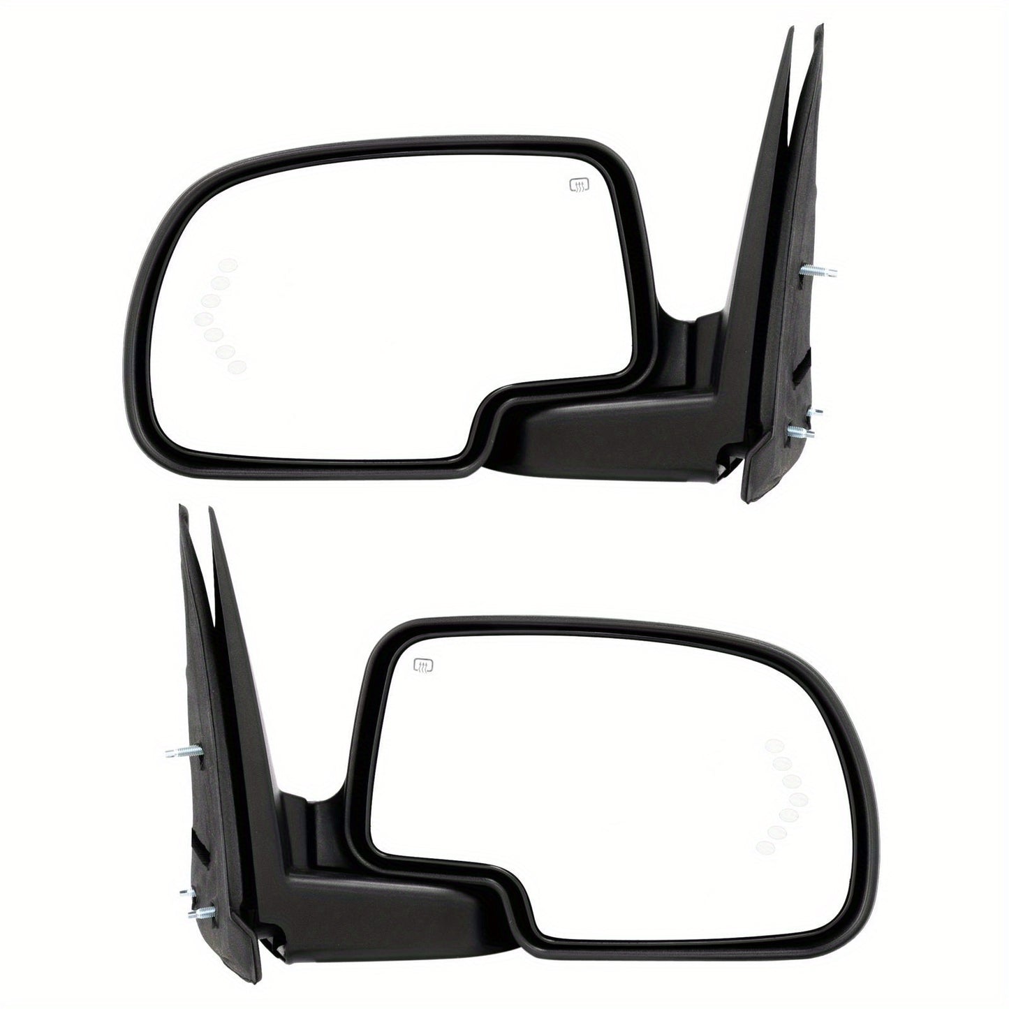 power heated towing mirrors with turn signal for 2003 - 07 chevy Silverado GMC Sierra suburban for tahoe replacement door side view mirror set foldable mirror