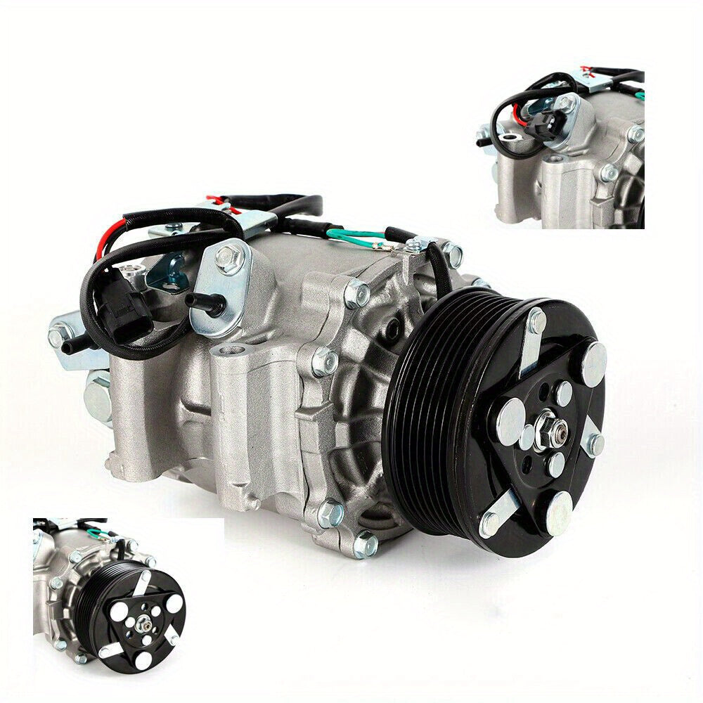 A/ C Compressor + Clutch for 06-11 Honda Civic DX EX LX Coupe/ Sedan 2-Door 4-Door for 2006-2011 Honda Civic 1.8l Replace Oem Number: Co 4918ac, 38810rnaa02, 38810rrba01, 1102577, 5512349, 6512349, 7512349, 97555, 98555, 1036