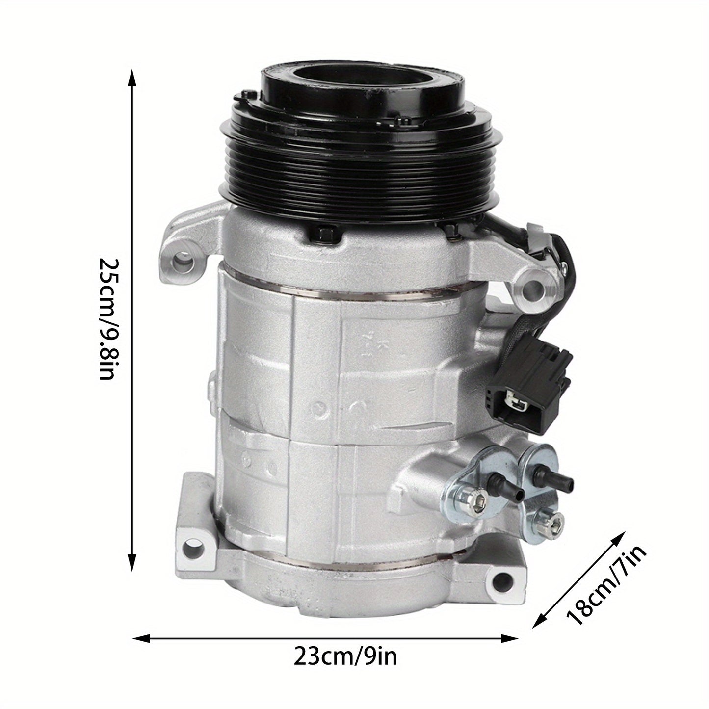 Air Conditioning Compressor 2007- 2010 For Saturn Outlook 3. 1.59gal 2009- 2012 For Chevrolet Traverse 3. 1.59gal AC Compressor For Car