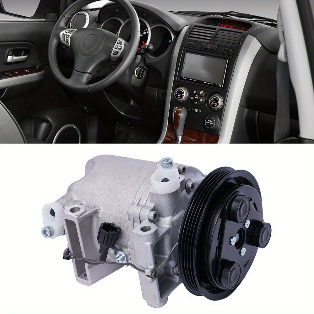AC Compressor For Nissan Frontier 1999-2004/ Nissan Xterra 2000-04 3.3L & Clutch.According to the Original Factory Specifications.Stable Characteristics, High Reliability.