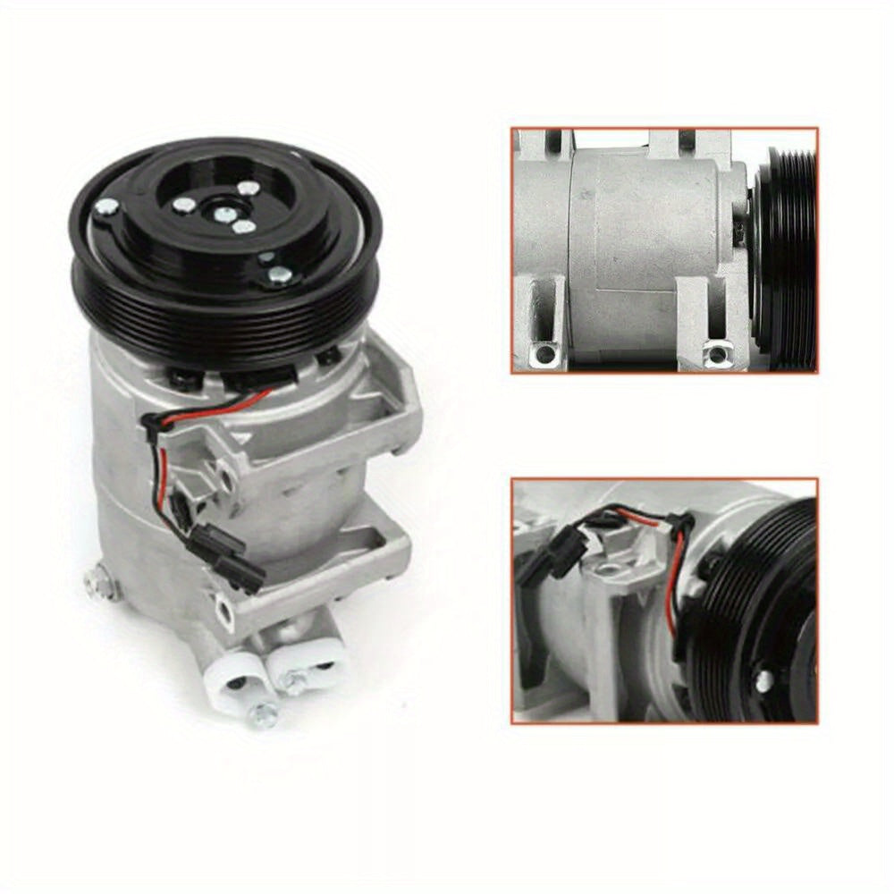 AC Compressor For Nissan Rogue 2008-2013 SL Sport Utility 4-Door 84.54oz CO 11200C