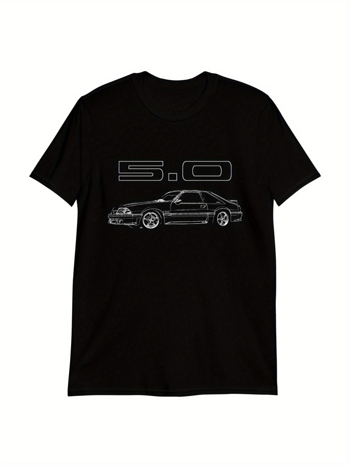 Third Generation Wild Horse GT Fox Body Foxbody 5.0 Line Art