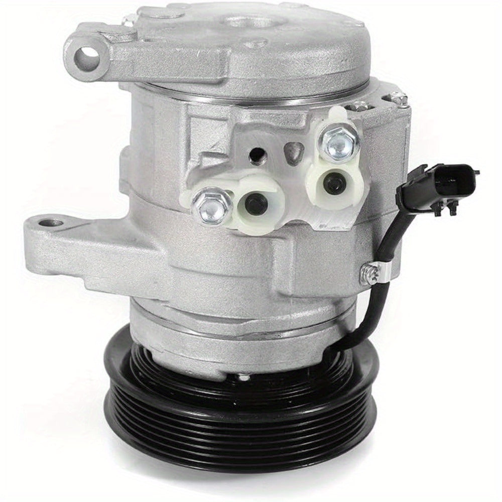 Air Conditioner Compressor W/ Clutch, AC Compressor & Clutch, Climate Control Engine for Dodge Ram 1500 2500 Dakota 125.11oz 1.24gal 2004-2007, for Mitsubishi Raider 125.11oz 1.24gal 2006 2007