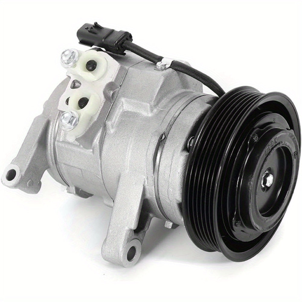 Air Conditioner Compressor W/ Clutch, AC Compressor & Clutch, Climate Control Engine for Dodge Ram 1500 2500 Dakota 125.11oz 1.24gal 2004-2007, for Mitsubishi Raider 125.11oz 1.24gal 2006 2007