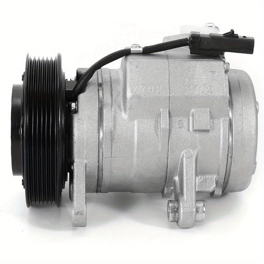 Air Conditioner Compressor W/ Clutch, AC Compressor & Clutch, Climate Control Engine for Dodge Ram 1500 2500 Dakota 125.11oz 1.24gal 2004-2007, for Mitsubishi Raider 125.11oz 1.24gal 2006 2007