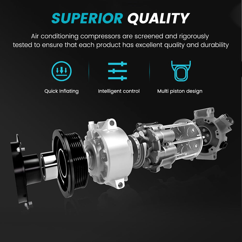 Air Conditioning Compressor for Nissan Altima 2. 1.32gal 2013-2018