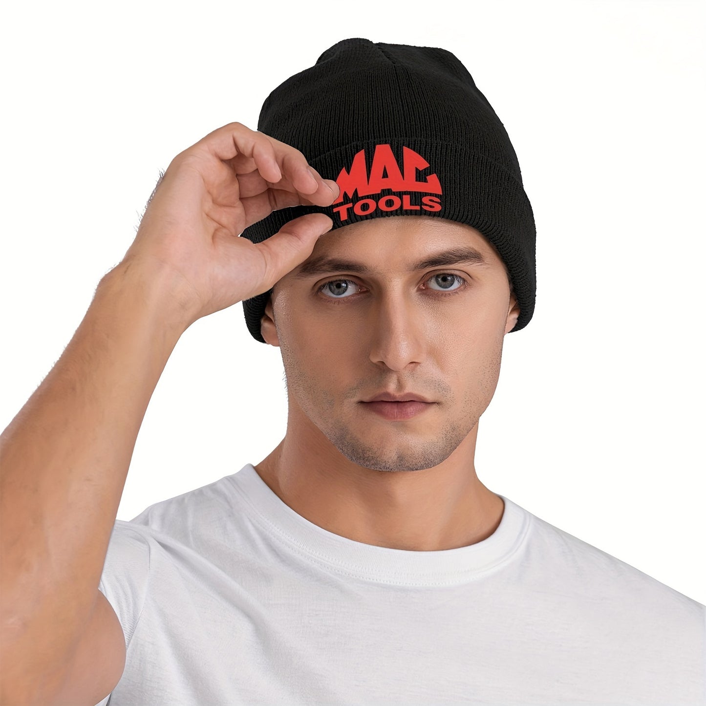 MAC Tools Knit Beanie - Funky Style, Windproof & Warm for Skiing and Autumn Sports
