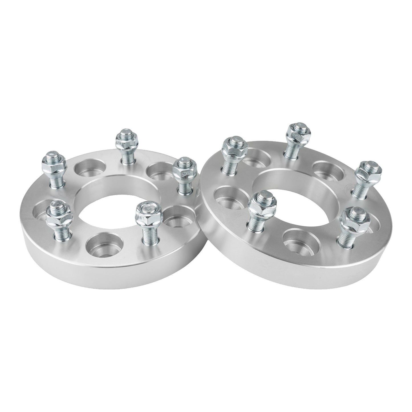 KAX 5x4.5 To 5x4.75 Wheel Adapters, 1 Inch 5 Lug Centric Wheel Adapters (Changes Bolt Pattern) Fit For Town & Country, Grand Caravan, Caravan, 300M, Voyager, With M12x1.5 Studs 74mm Hub Bore, 4pcs