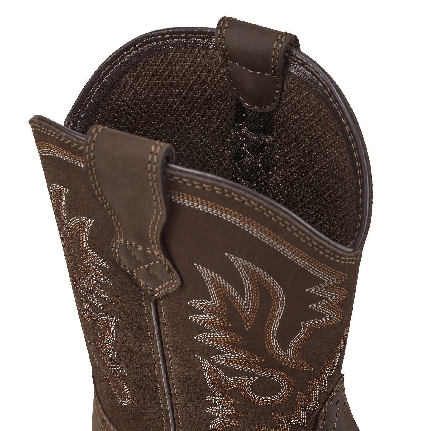 Men's Western Cowboy Steel Toe Work Boots - Industrial & Construction Boots with Square Toe, Soft Toe Option, and Safety Features for Heavy-Duty Protection and Comfort