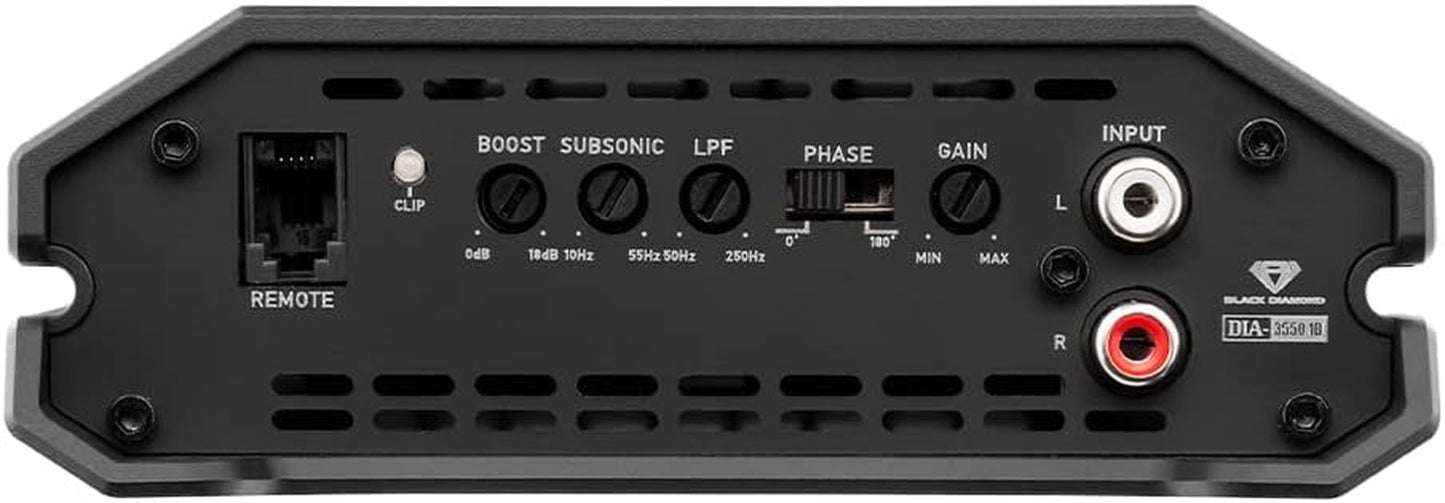 DIA-3550.1D Car Audio Amplifier – 1 Channel, Monoblock, Class D, 3550 Watts