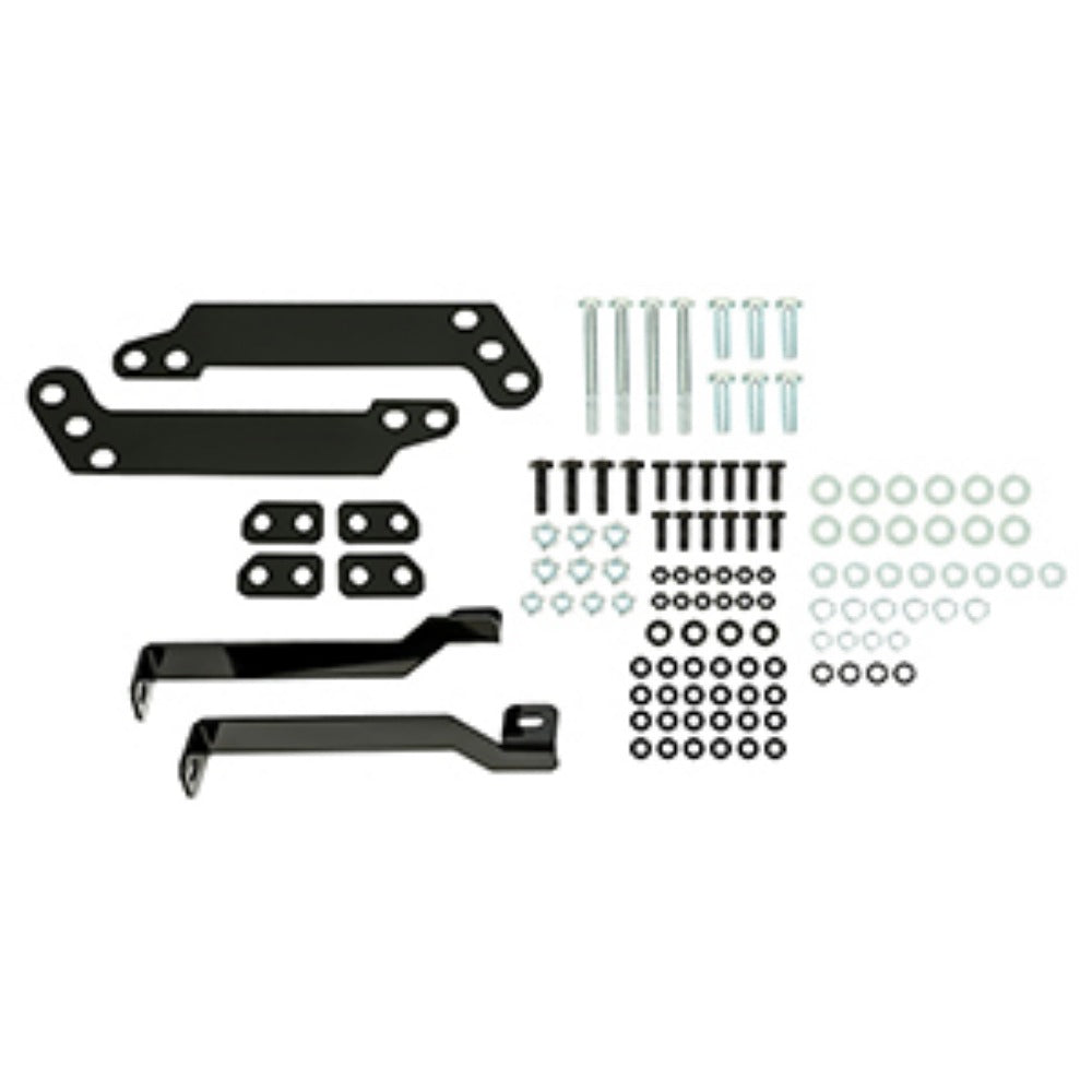 Brush Guard Compatible with 2015-2023 for Chevrolet Colorado Front Bumper Brush Grille Protector Steel Powder Coated Black