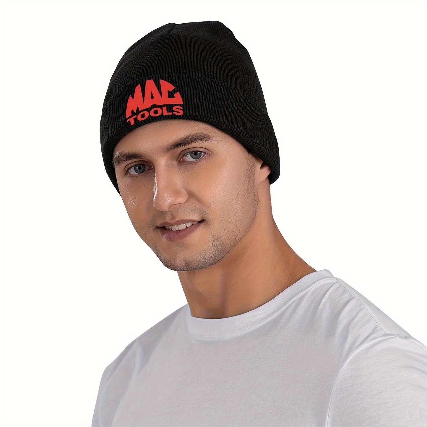 MAC Tools Knit Beanie - Funky Style, Windproof & Warm for Skiing and Autumn Sports