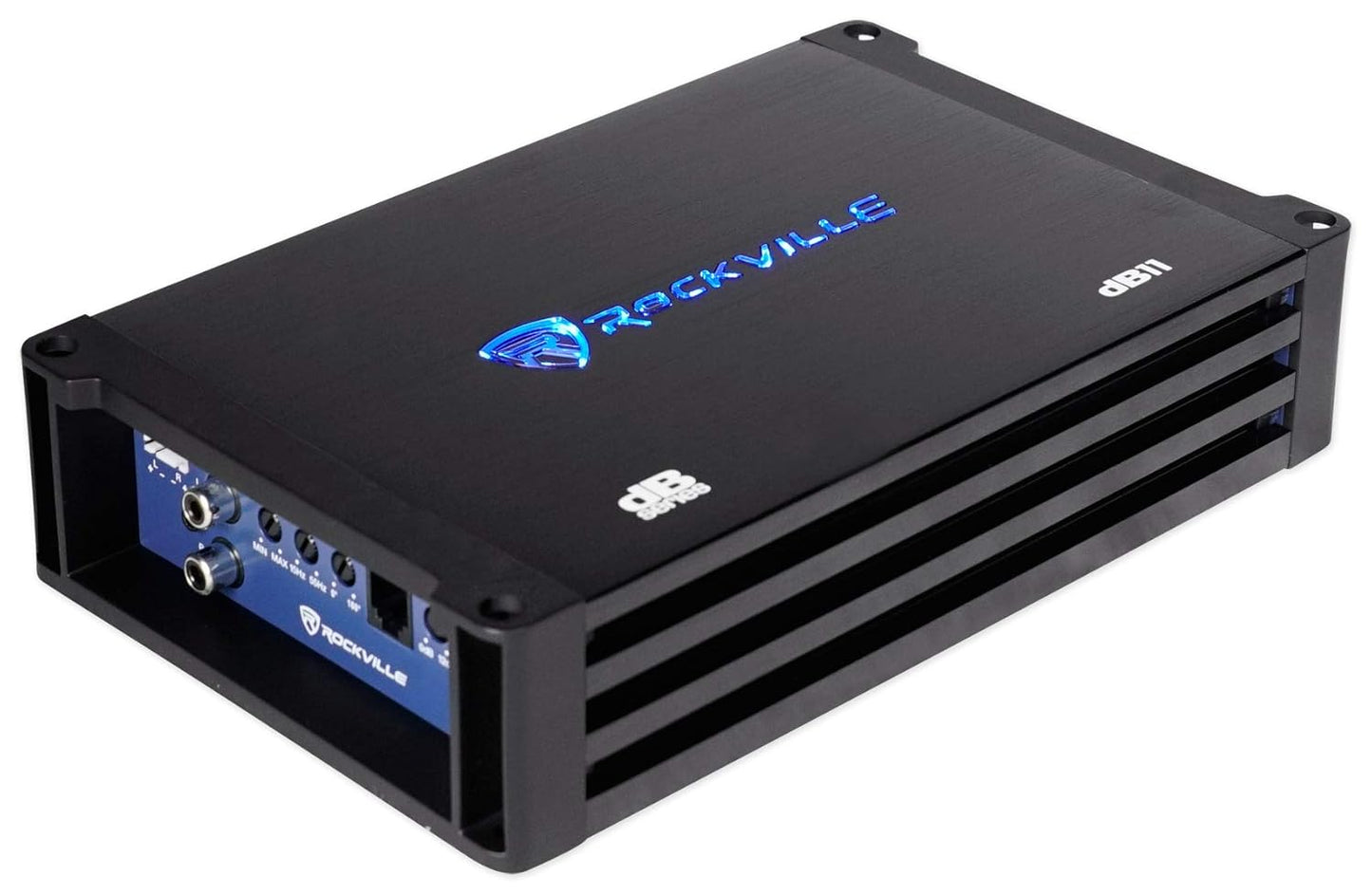 Db11 1400W Mono 2-Ohm Car Amplifier, High-Speed MOSFET, Adjustable 12Db Crossover, LED, Remote Sub Control, Perfect for Car Audio and Subs