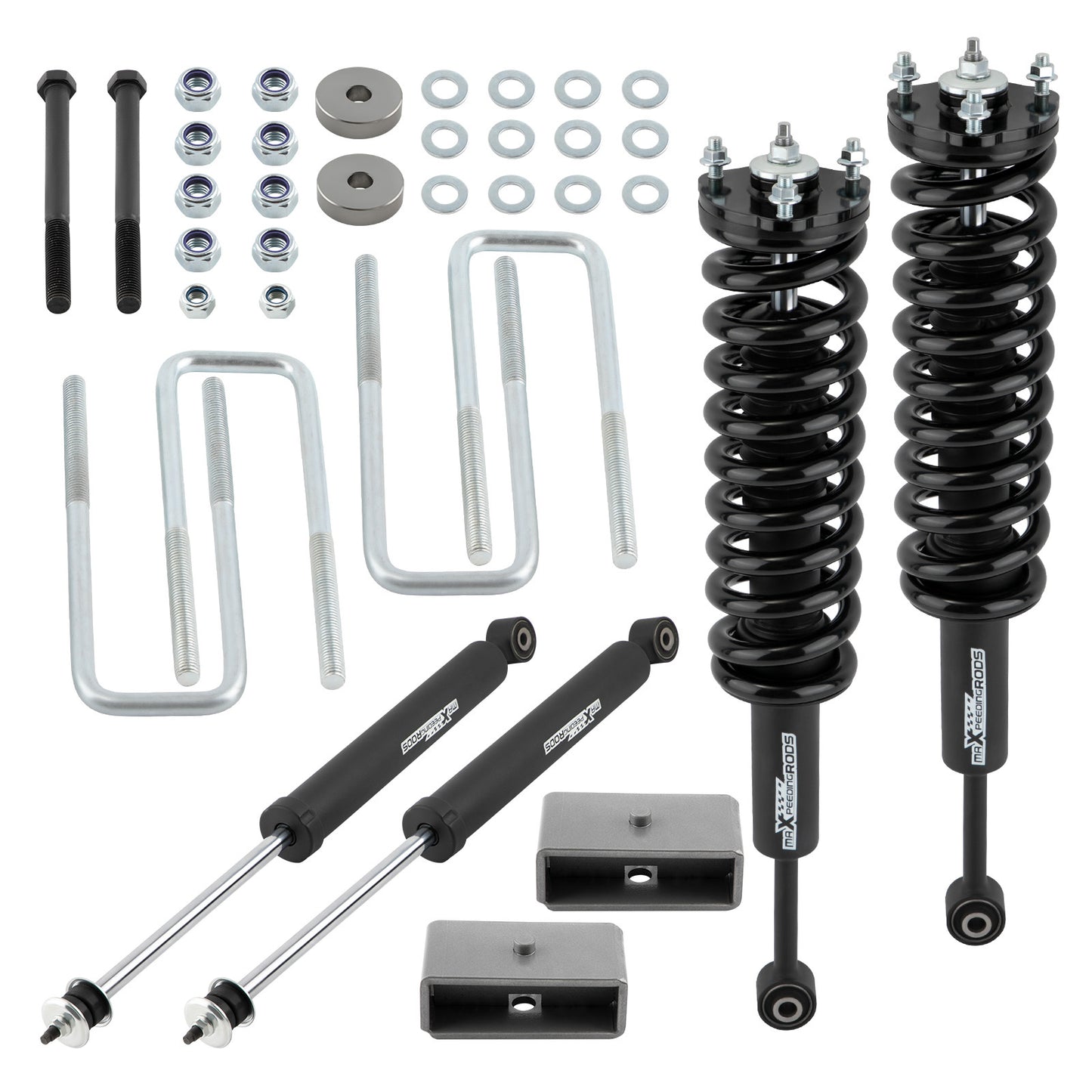 3" Suspension Lift Kit Struts Shocks for Toyota Tacoma 4WD Truck 2005-2023