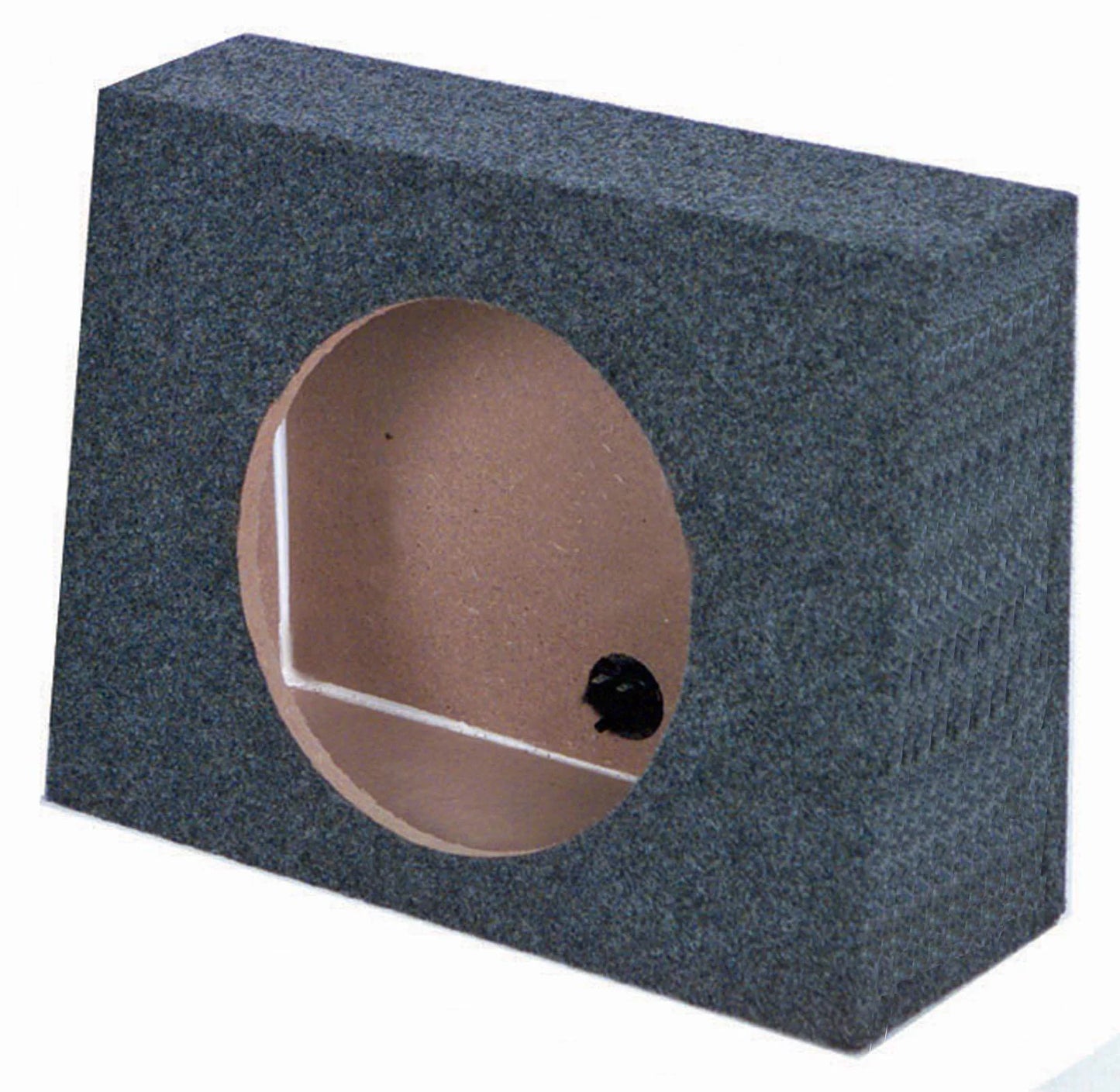 QTW12 Single 12" Sealed Car Audio Subwoofer Sub Box Enclosures, Pair