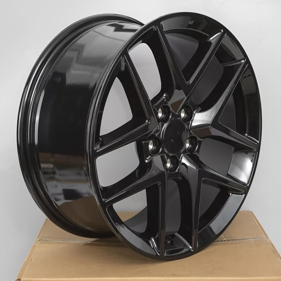 18 X 8 INCH WHEEL GLOSS BLACK RIM WHEEL REPLACEMENT FOR HONDA CIVIC 2016-2024