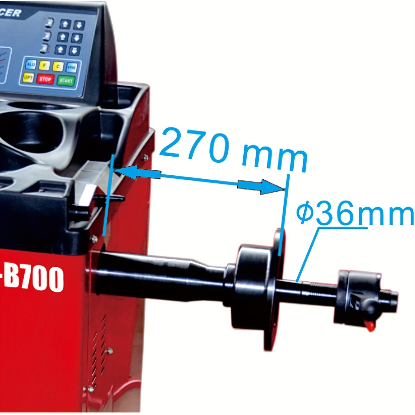 Tire Changer Bead Blaster Wheel Balancer Machine Combo KT-T830+KT-B700 Tire Changer Machine Tire Machine Wheel Changers Tire Repair Machine Tire Tools