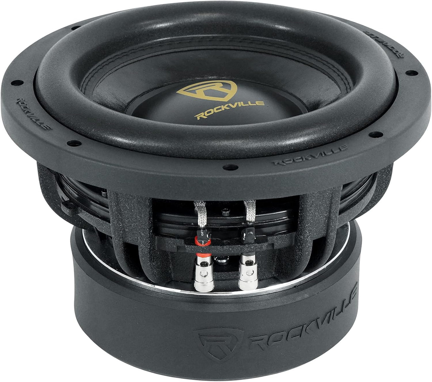 W10K9D2 V3 10" K9 3200W Peak/800W RMS Car Subwoofer DVC 2-Ohm Sub, Black