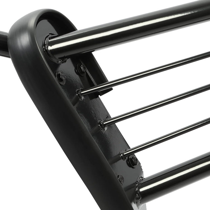 Front Brush Guard Bumper Grille Compatible with 2016-2023 Toyota Tacoma Bull Bar Brush Push Bar Guard Protector Powder Coated Black Steel Exterior Accessories