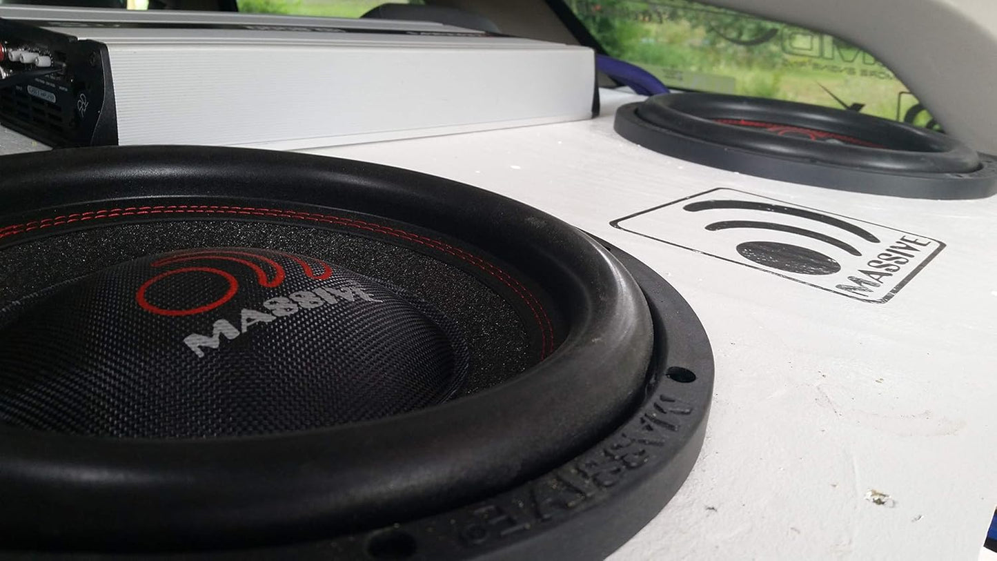 GTX154 – 15 Inch Car Audio Subwoofer, High Performance Subwoofer for Cars, Trucks, Jeeps - 15" Subwoofer 700 Watt RMS, 1400W MAX Dual 4 Ohm, 2.5 Inch Voice Coil. Sold Individually