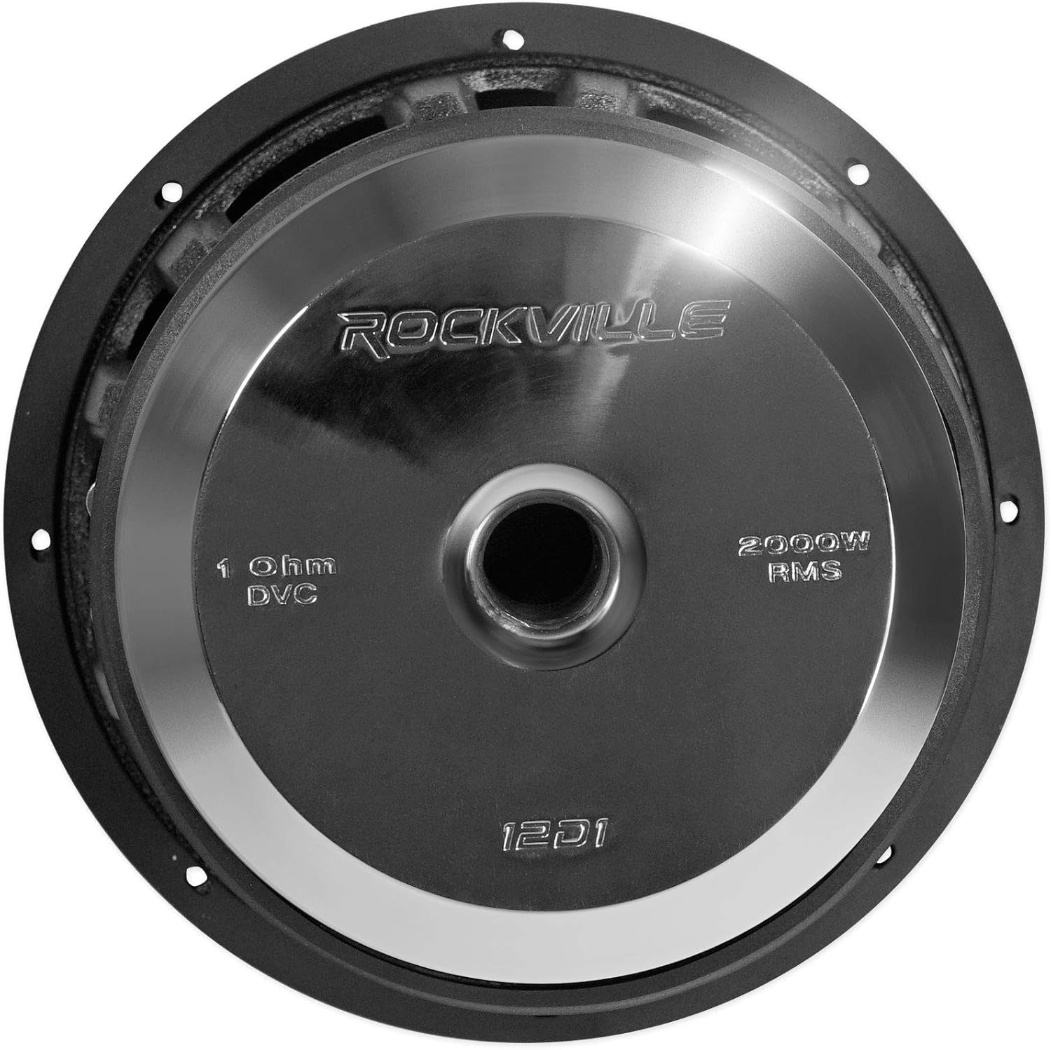 Destroyer 12D1 12" Competition Car Audio Subwoofer W/Usa Voice Coils!, Black