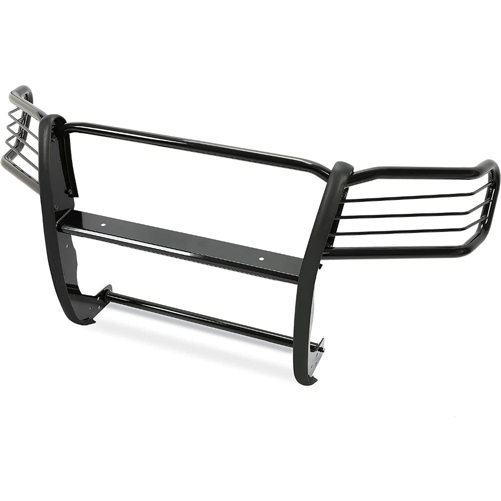 Brush Grill Guard Compatible with 2005-2014 Taco ma Front Bumper Grille Guard Protection Bull Bar Powder Coated Steel Black