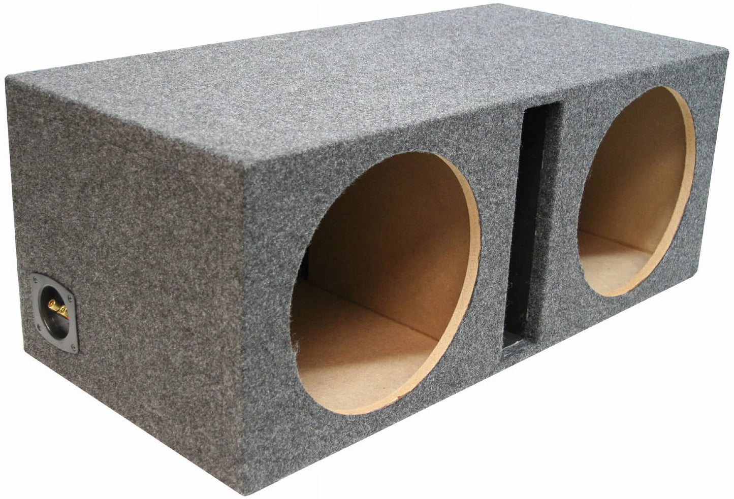 43C104 10" Comp 150W Car Subwoofer with Vented Enclosure, 24" X 18" X 12", MDF