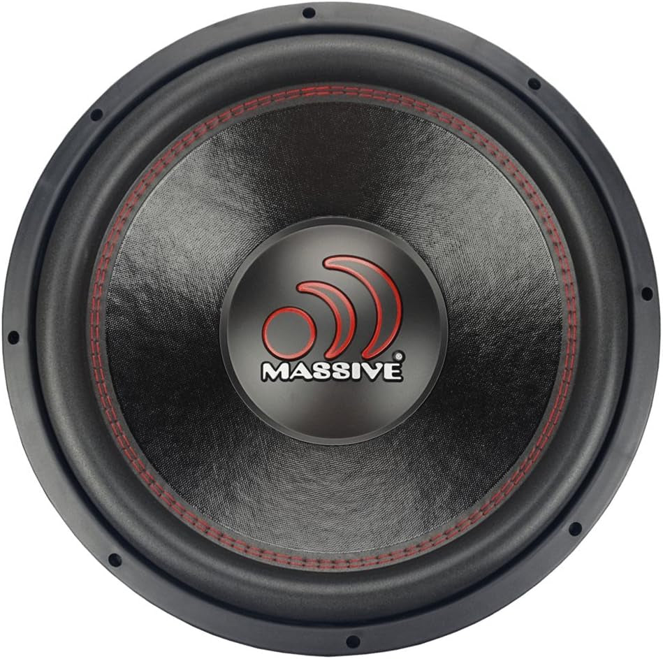 GTX154 – 15 Inch Car Audio Subwoofer, High Performance Subwoofer for Cars, Trucks, Jeeps - 15" Subwoofer 700 Watt RMS, 1400W MAX Dual 4 Ohm, 2.5 Inch Voice Coil. Sold Individually