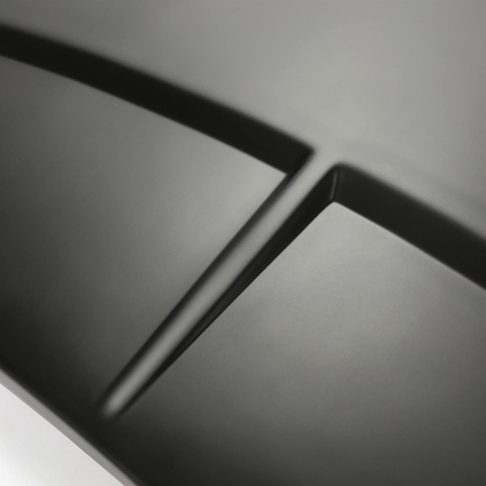 Hood Scoop Compatible with 2015-2020 Ford F-150 Truck Body Kit Air Vent Cover Hood Vent Cold Air Flow Painted Black Finish