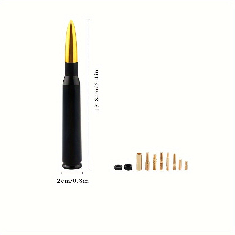 For Ford F150, Chevrolet Car: New Bullet Antenna Car Modification Models