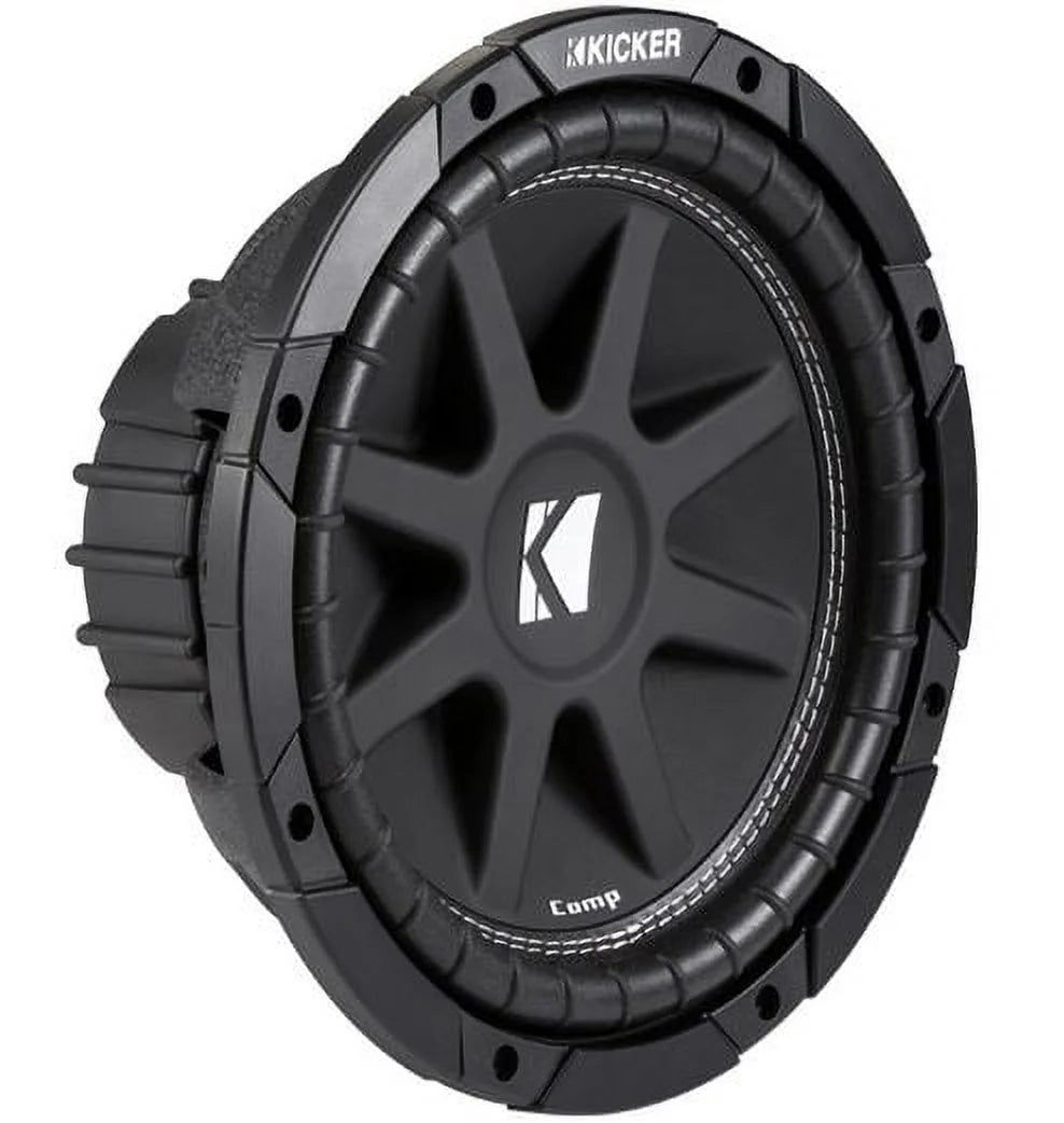 43C104 10" Comp 150W Car Subwoofer with Vented Enclosure, 24" X 18" X 12", MDF