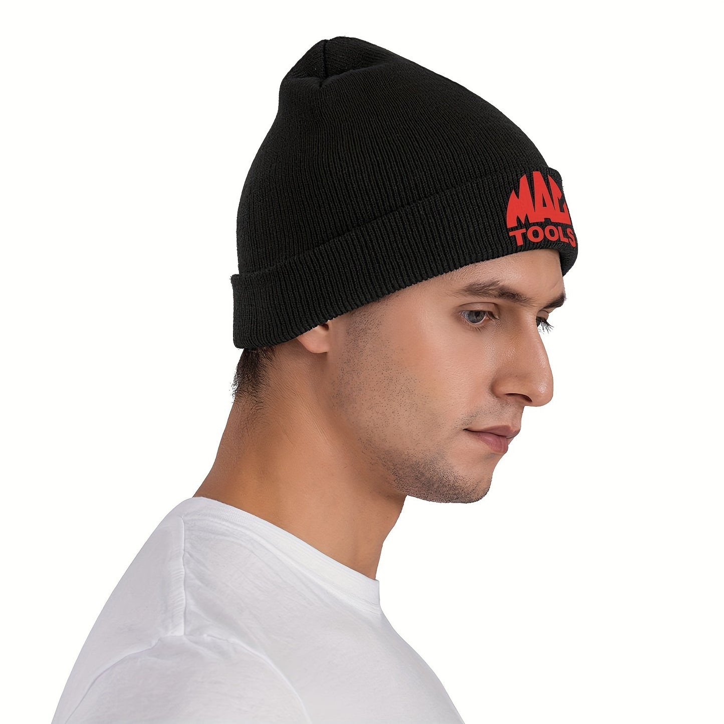 MAC Tools Knit Beanie - Funky Style, Windproof & Warm for Skiing and Autumn Sports