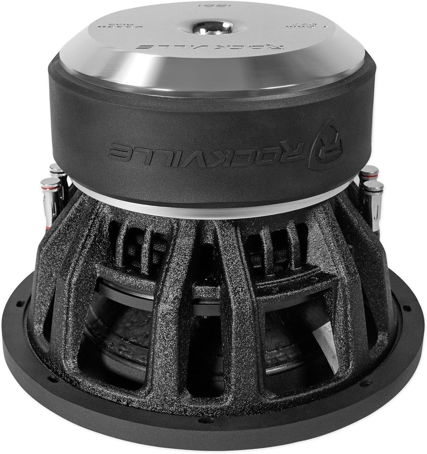 Destroyer 12D1 12" Competition Car Audio Subwoofer W/Usa Voice Coils!, Black