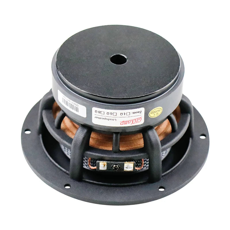 GHXAMP HIFI 5.25 Inch Subwoofer Woefer Speaker 4OHM 3-way Frequency Bass Loudspeaker 60W 120W Glass Fiber Basin 1PC