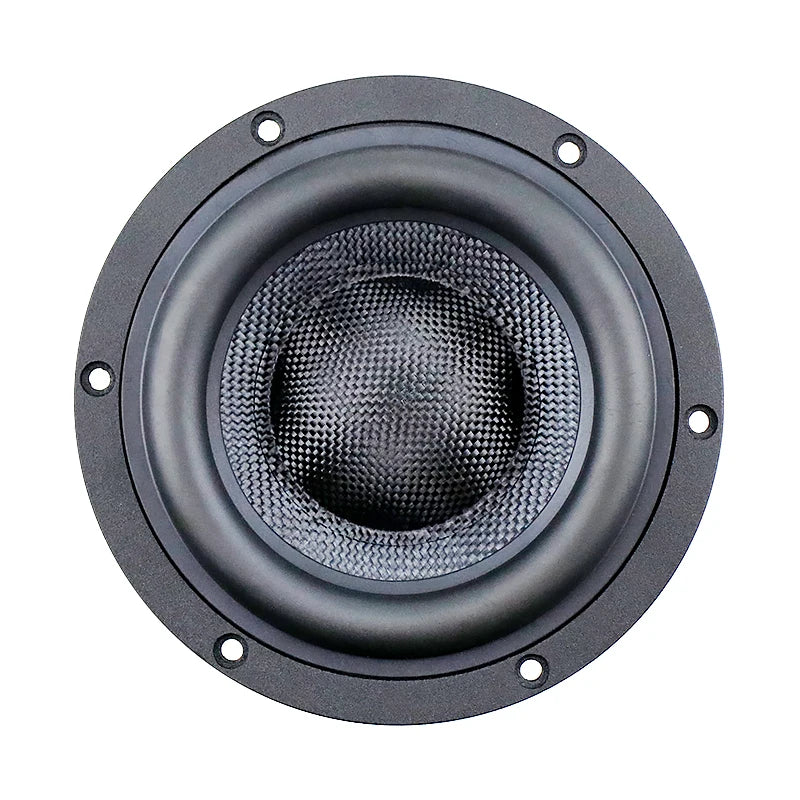 GHXAMP HIFI 5.25 Inch Subwoofer Woefer Speaker 4OHM 3-way Frequency Bass Loudspeaker 60W 120W Glass Fiber Basin 1PC