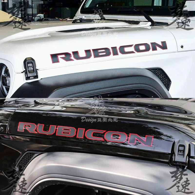 Letter Rubicon Rubicon Sticker Machine Cover