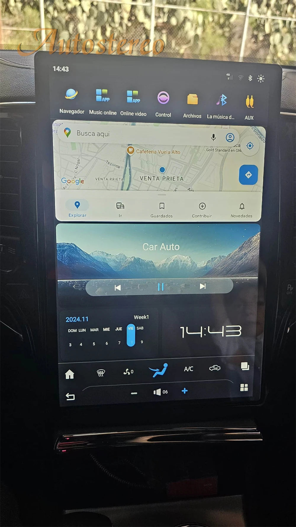 14.4 Inch Android 8+128GB For JEEP Grand Cherokee 2010-2021 Tesla Style Car GPS Navigation Multimedia Player Radio Tape Headunit