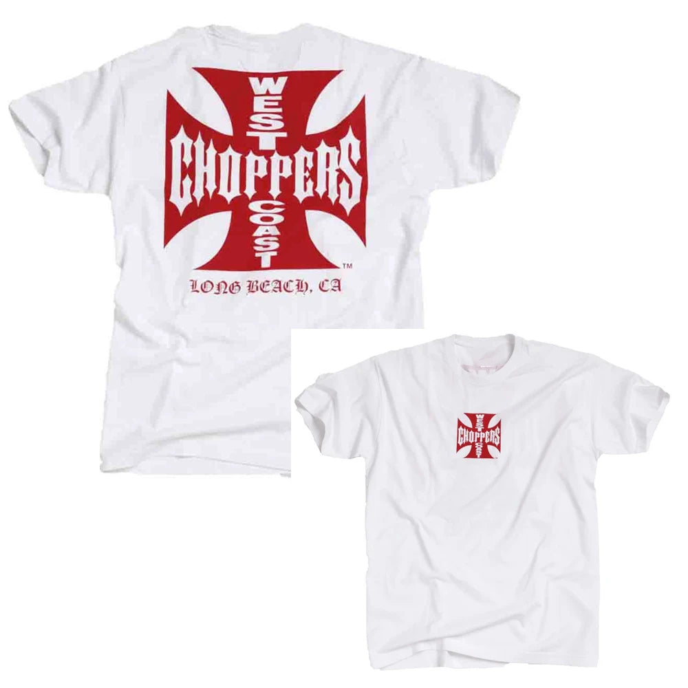 Summer Fashion T Shirt Women Men Cotton West Coast Choppers Print T-Shirt Casual Short Sleeve O-Neck Tshirt Vintage Clothing Tee