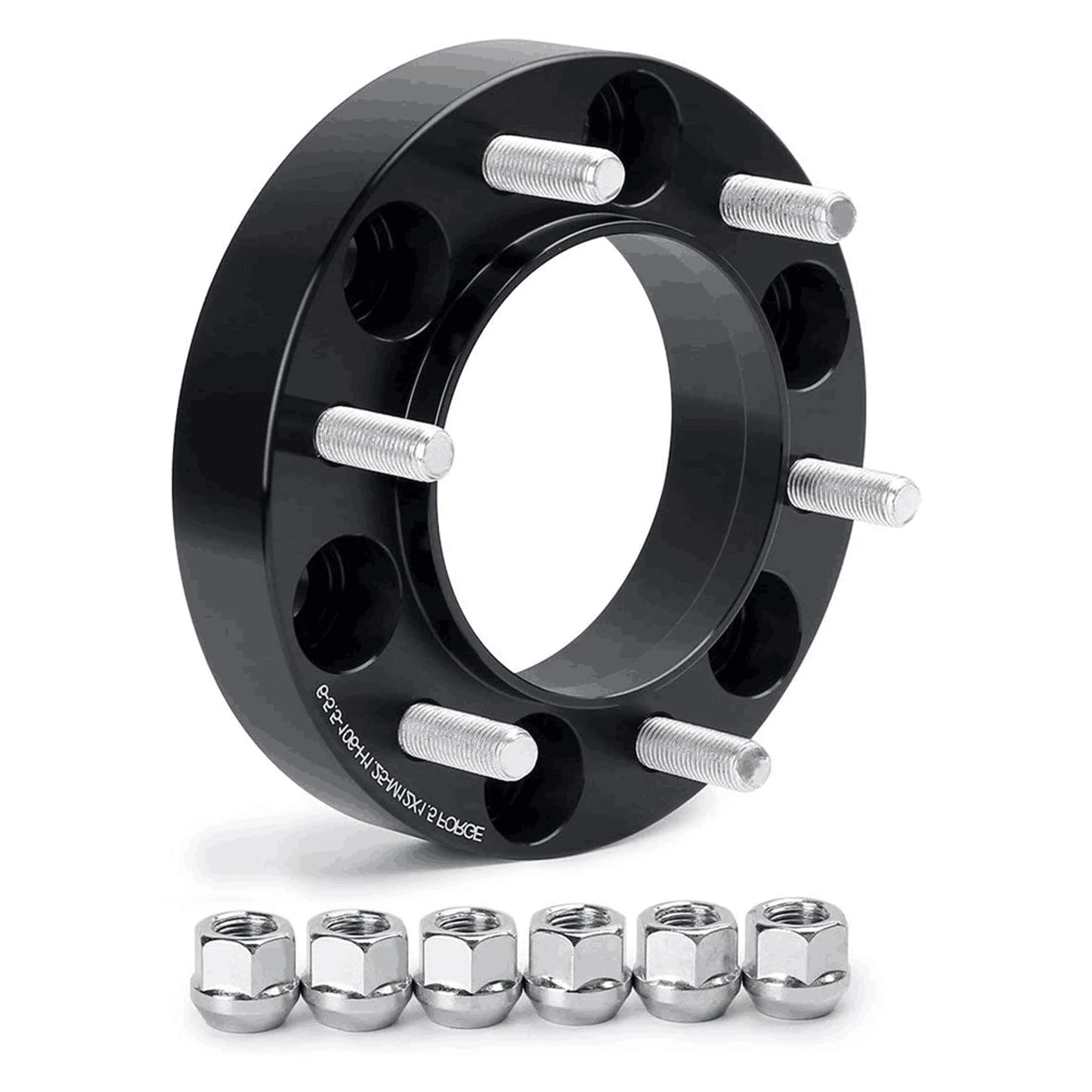 4x1.25" 6x5.5 Hub Centric Wheel Spacers 32mm Fit for 4Runner Tacoma Tundra FJ Cruiser with Open Lug Nuts