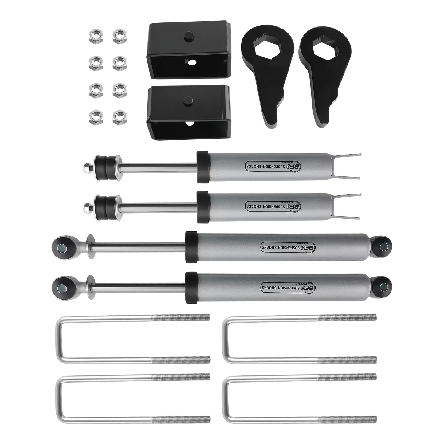 Adjustable 1-3" Leveling Lift Kit For Chevy Silverado GMC Sierra 1500 4WD 99-06