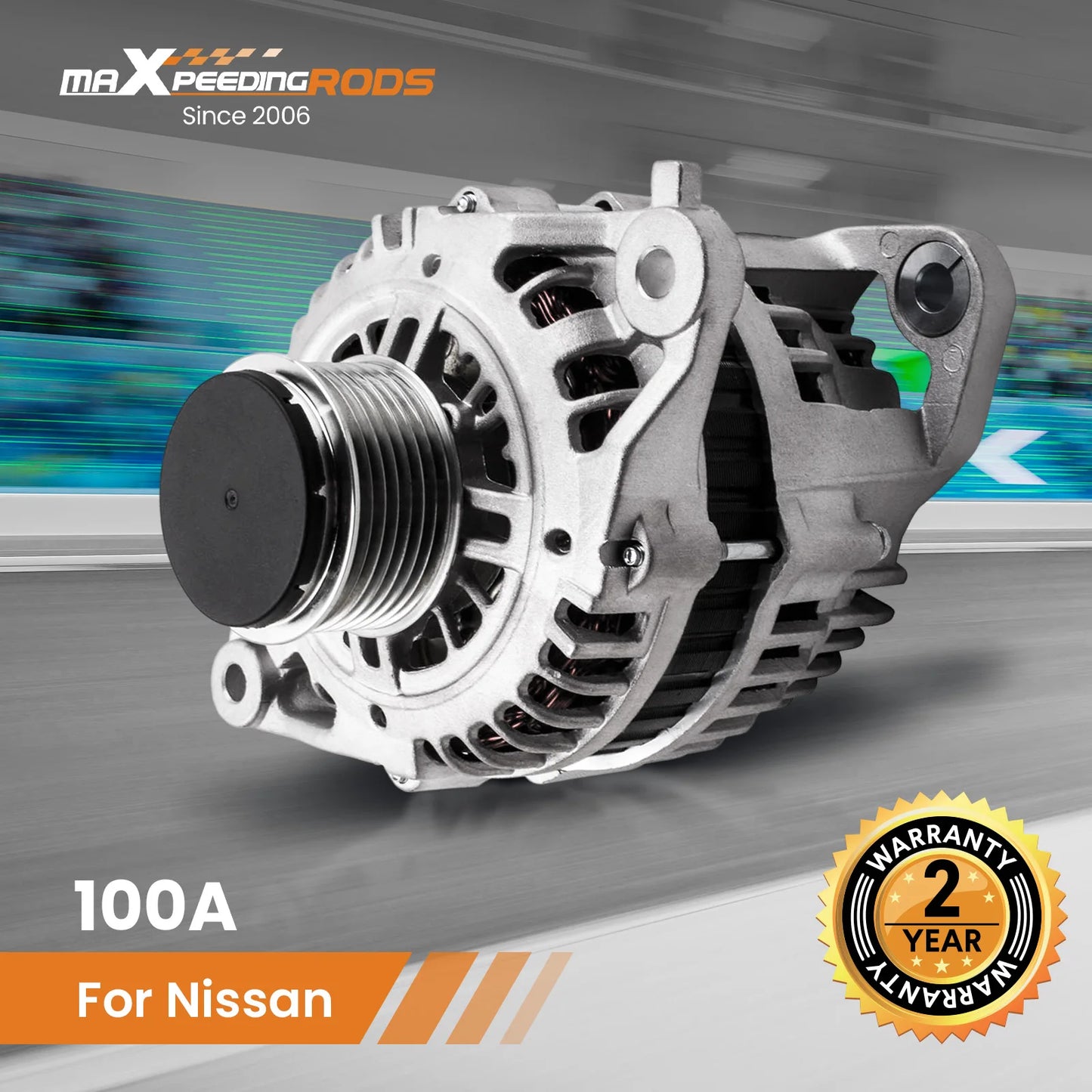 Alternator Fit For Nissan GU Patrol Turbo engine ZD30DDTI 3.0L Diesel 01-04 12V